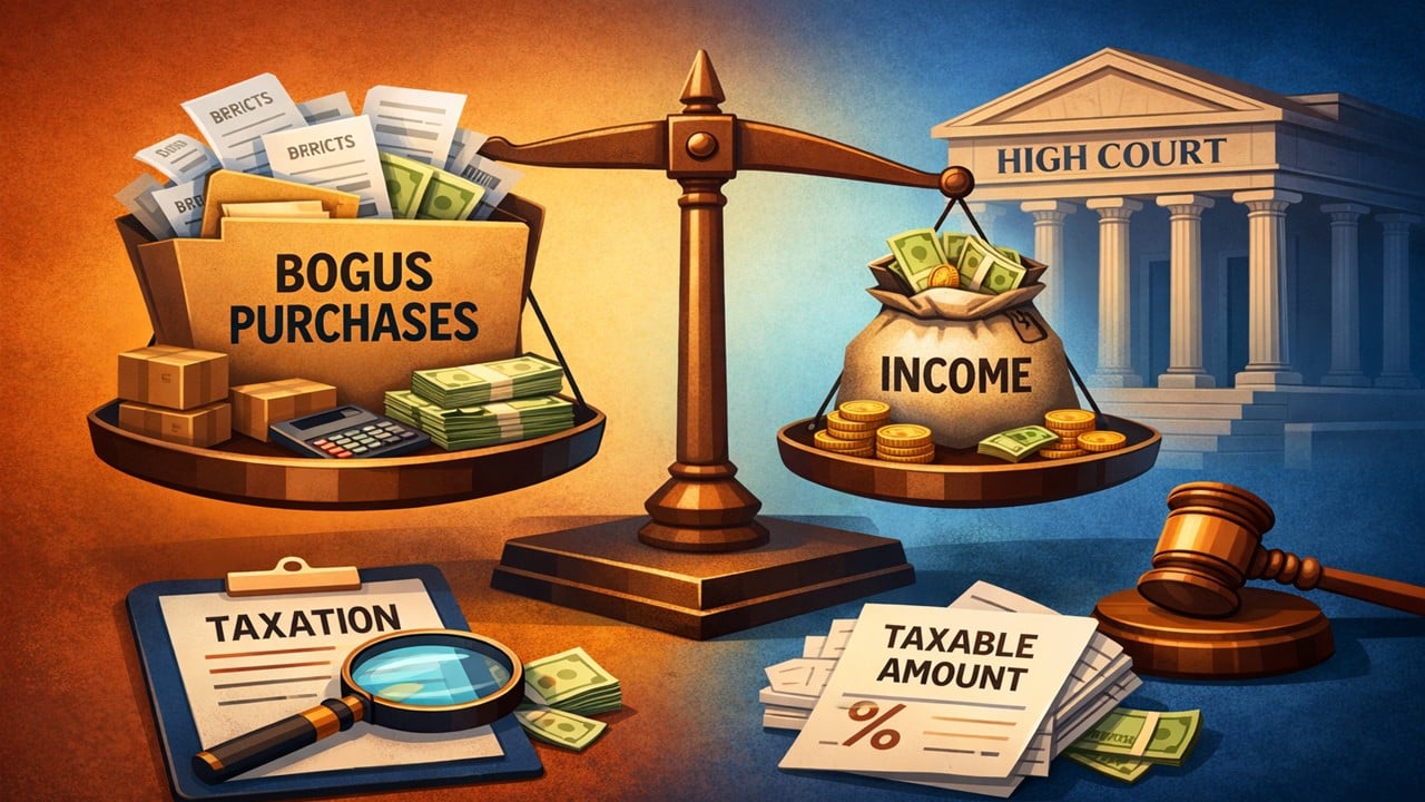 Only Income Component of the Alleged Bogus Purchases Can be Taxed, Not the Entire Purchases: High Court
