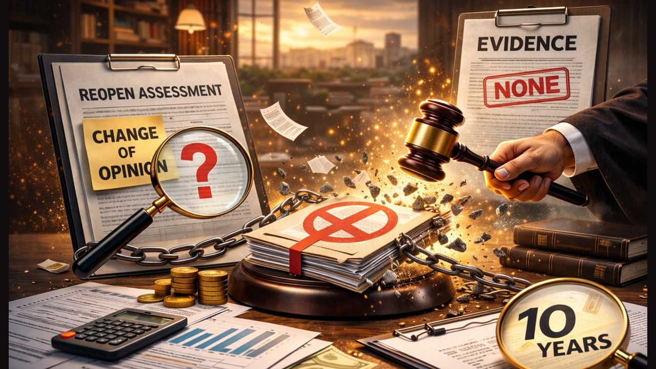 Tax Authorities Can’t Reopen Assessments Based on Change of Opinion Without New Tangible Evidence