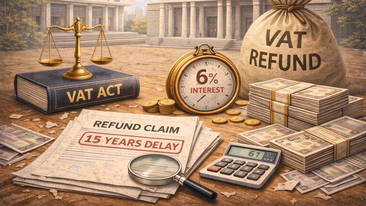 Delhi HC awards 6% interest on VAT refund delayed by over 15 years