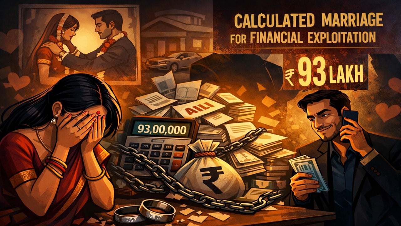 A 41 Years Old Man Addicted to Stock Trading Marries Woman to Raise Loans in Her Name