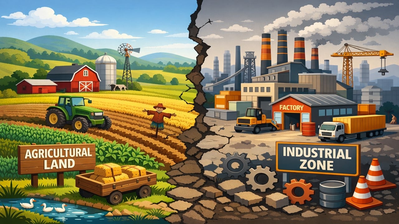 Agricultural Land Does Not Lose Its Character if Converted for Industrial Use After Sale: ITAT