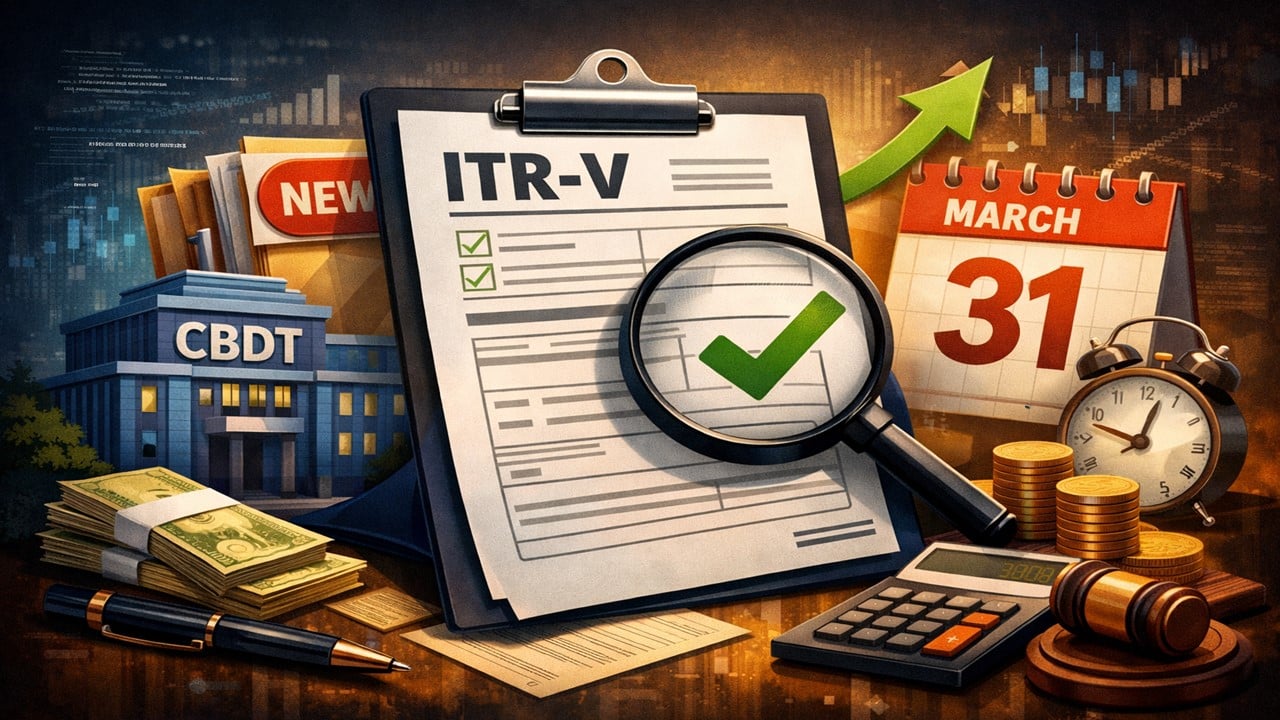 CBDT Updates ITR-V via Income-tax Rules Amendment Effective March 31, 2026