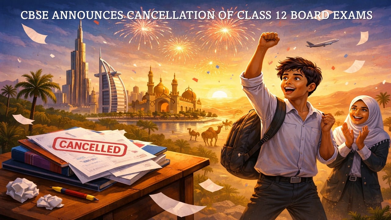 CBSE Announces Cancellation of Class 12 Board Exams in Middle East Countries