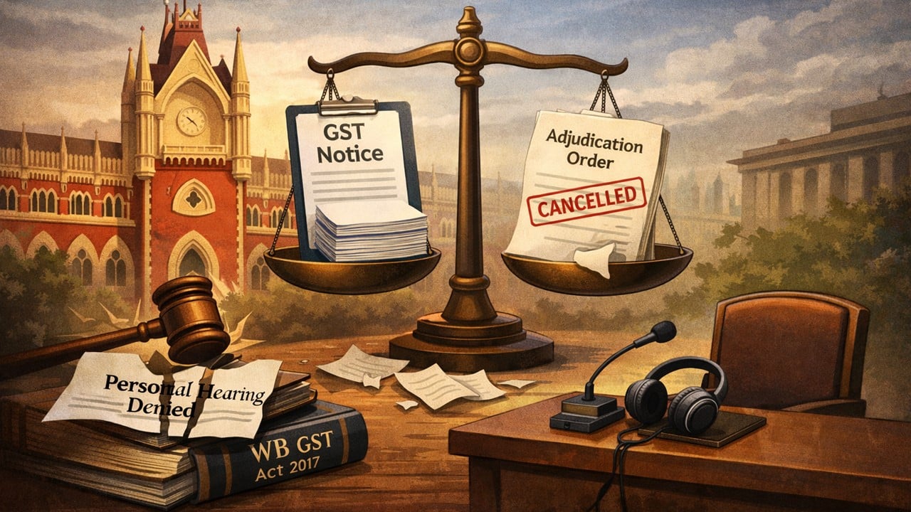 ITC Dispute: Calcutta HC Upholds SCN, Cancels Adjudication Order for Breach of Natural Justice