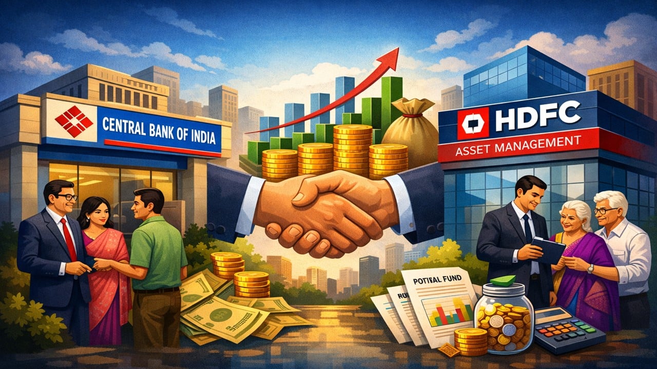 Central Bank of India Partners with HDFC AMC to Distribute Mutual Fund Products