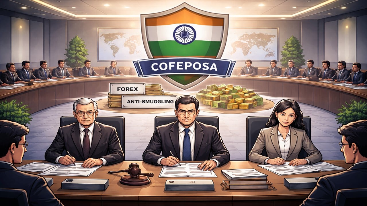 Central Govt Reconstitutes Advisory Board Under Conservation of Foreign Exchange and Prevention of Smuggling Activities Act