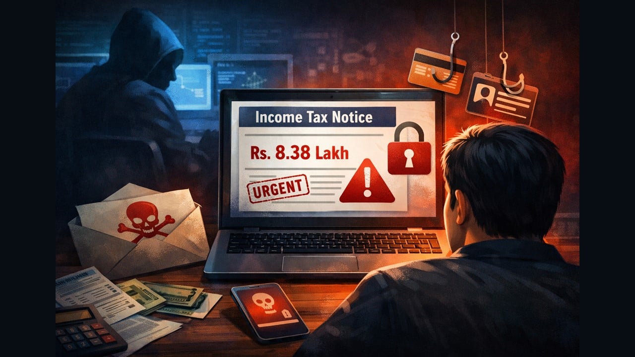 Fake Income Tax Notice Demanding Rs 8.38 Lakh Circulating; Taxpayers Advised to Stay Caution