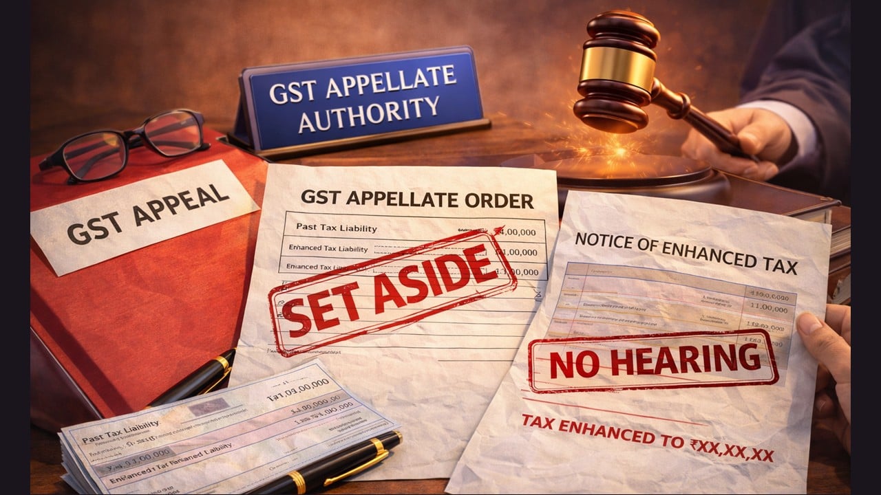 HC Sets Aside GST Appellate Order for Enhancing Tax Without Hearing
