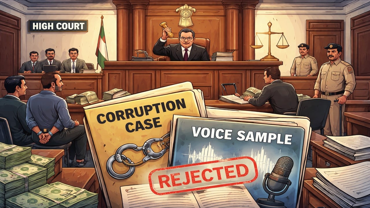 HC Rejects Advocates Plea in Corruption Case Involving Voice Sample Evidence