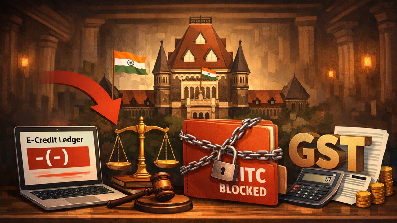 ITC Cannot be Blocked If Electronic Credit Ledger Has Negative Balance: Bombay High Court