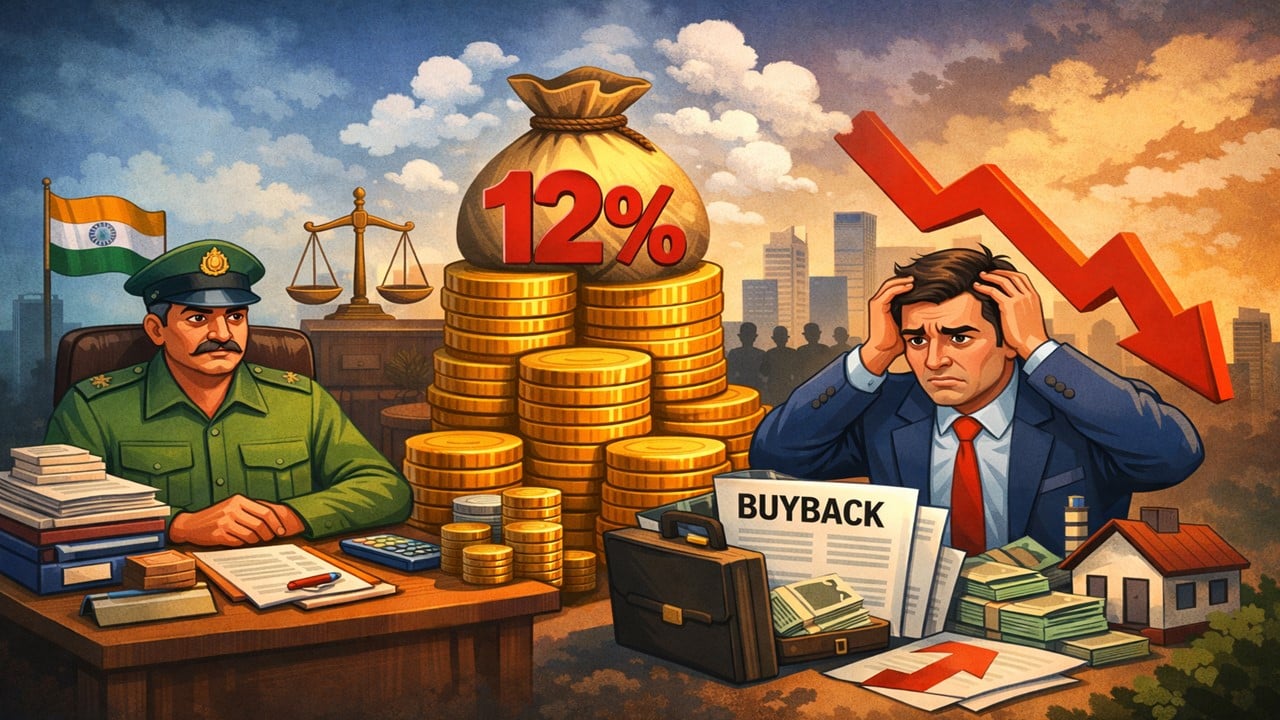 Income Tax Department Clarifies 12% Surcharge on Promoters Buyback Gains