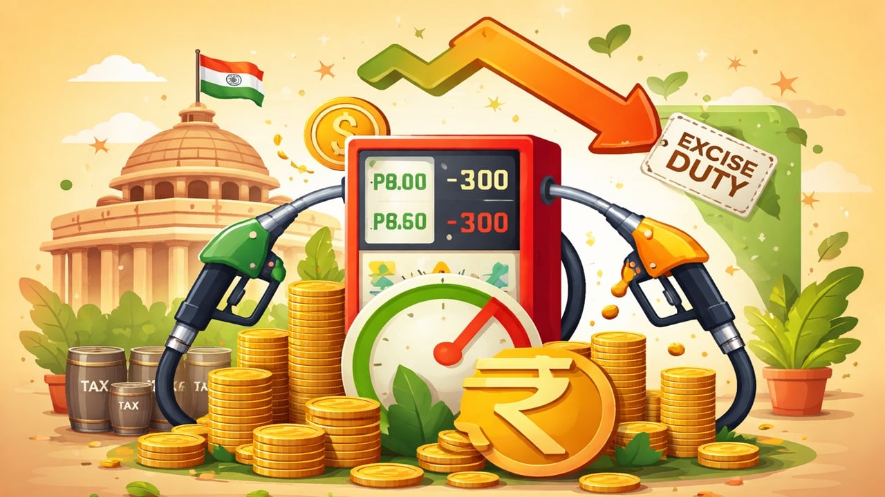 Indian Government Reduces Special Additional Excise Duties on Petrol and Diesel