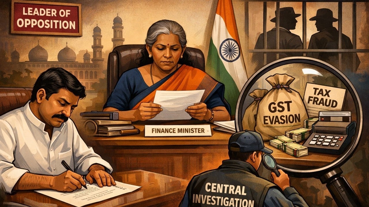 Umang Singhar Urges Finance Minister to Crack Down on GST Evasion Cases Occuring in MP