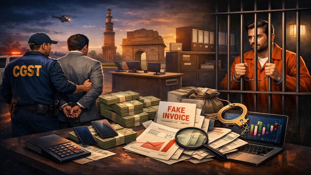Major GST Fraud Detected: CGST Delhi Arrests Director for Rs 60.59 Crore Fake ITC Fraud