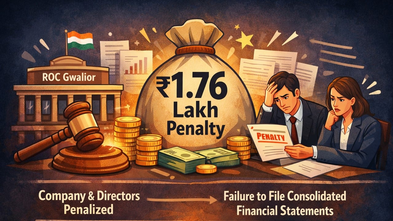 ROC Penalises Company and Directors for Non-Filing of Consolidated Financial Statements