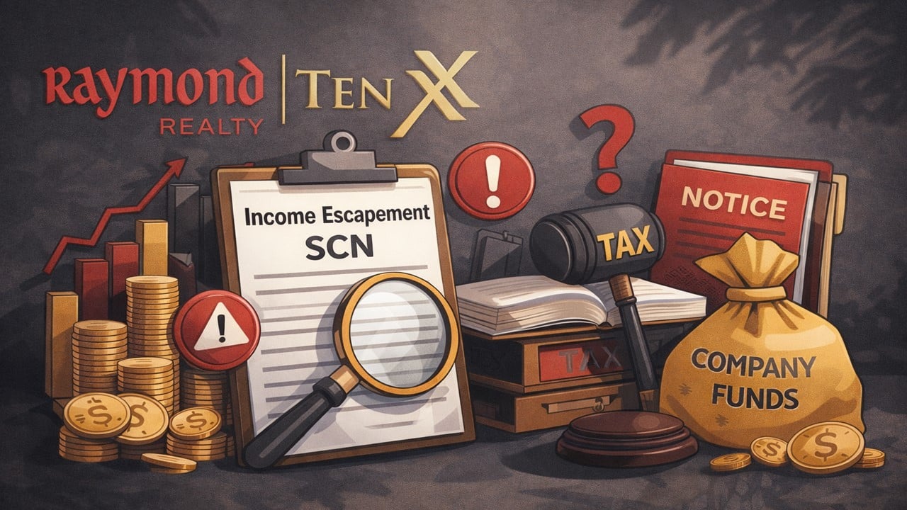 Raymond Reality’s Subsidiary Receives SCN Alleging Income Escapement