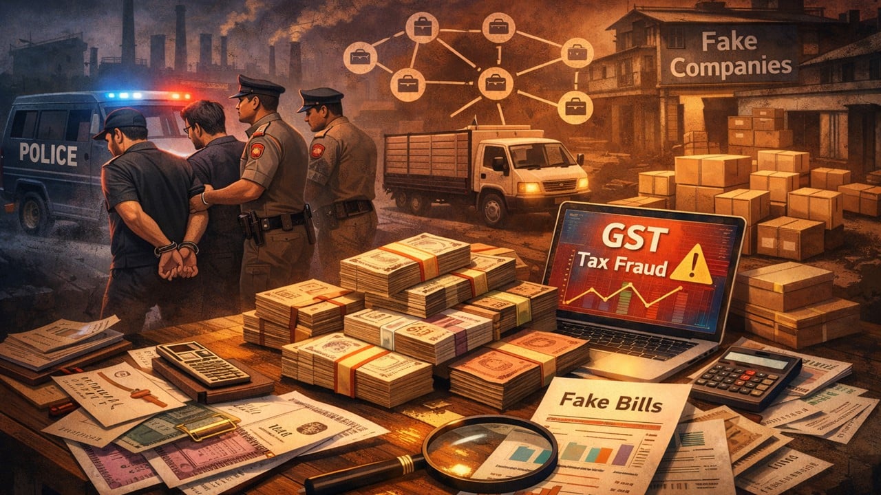 Rs 6.81 Crore GST Evasion Case Busted: Two Key Accused from Bengal and Bihar Arrested