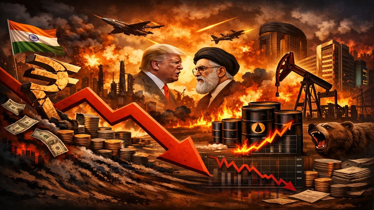 Indian Currency Value Decreases to 93.73 Against US Dollar Due to Global Tensions