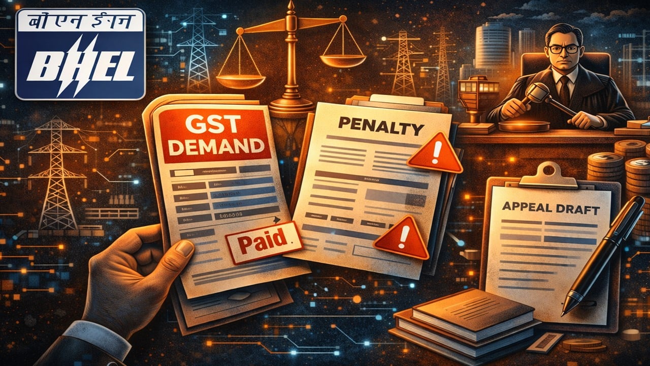 Bharat Heavy Electricals Limited Receives GST Demand Order from Karnataka Authority