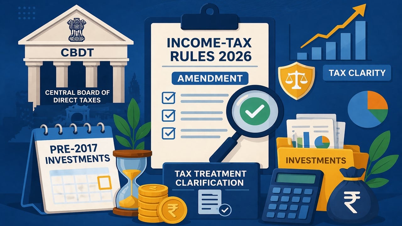 CBDT Amends Income-Tax Rules 2026 to Exclude Pre-2017 Investments from GAAR