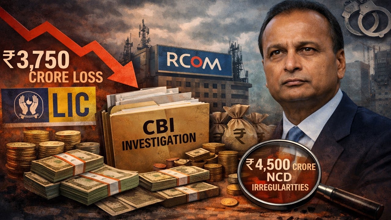 CBI Registers New Case Against RCom and Anil Ambani, Alleges Rs 3,750 Crore Loss to LIC