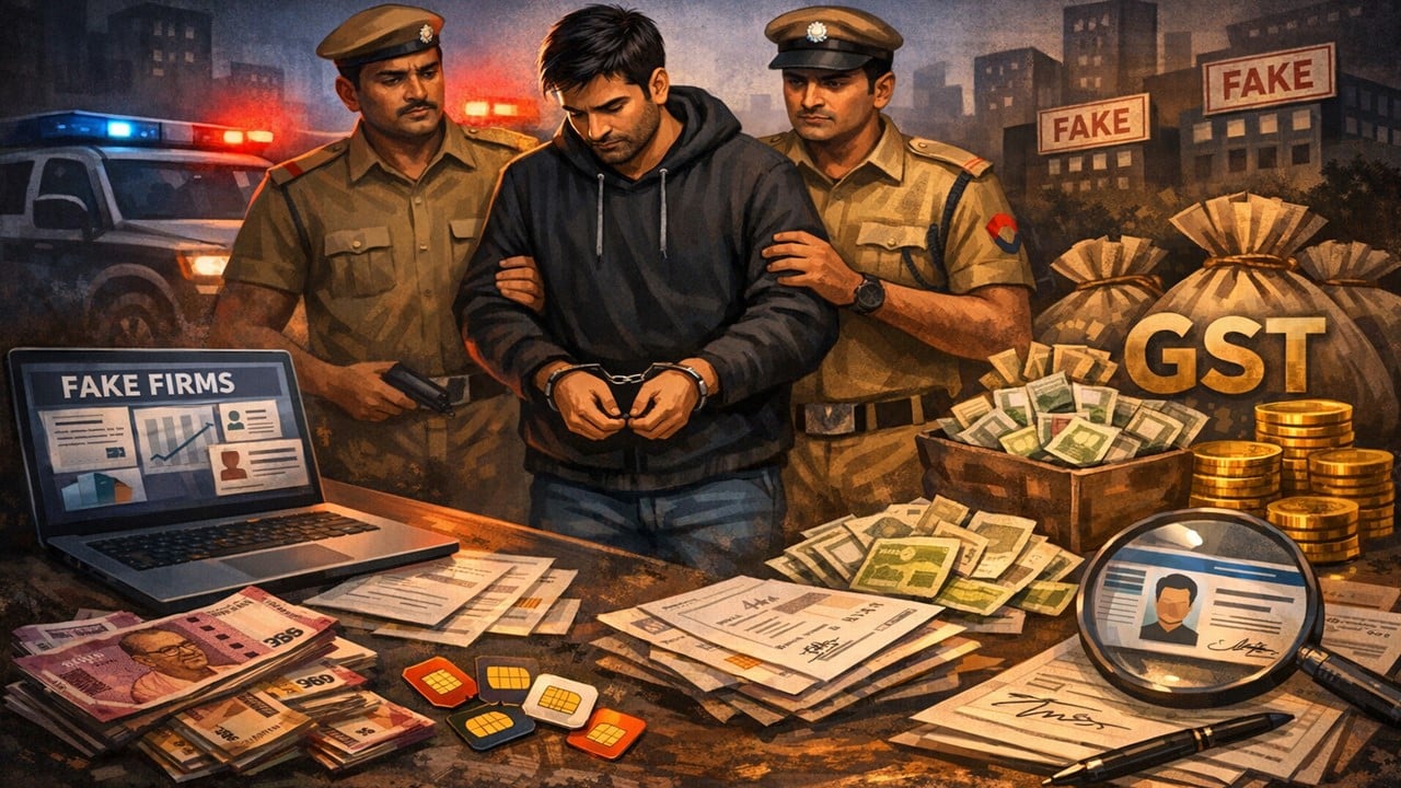 Delhi Income Tax Expert Arrested for Creating Fake Firms to Claim Fraudulent ITC