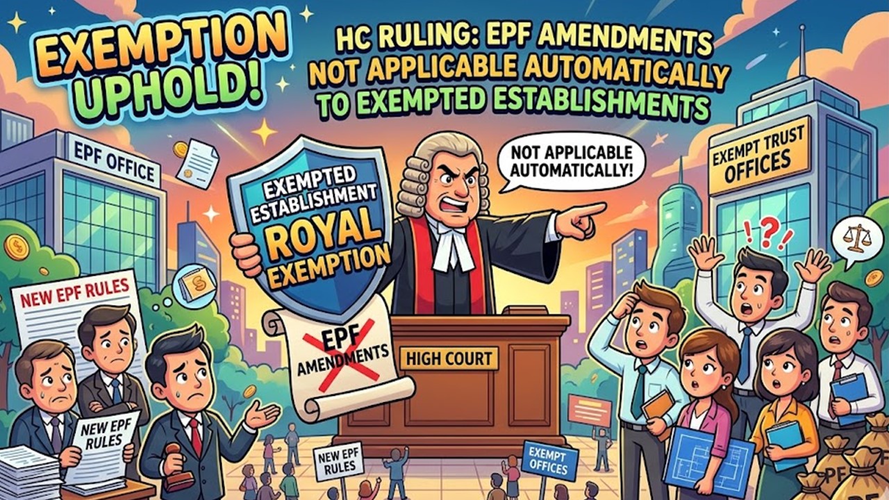 EPF Amendments Not Applicable to Exempted Establishments Automatically: HC