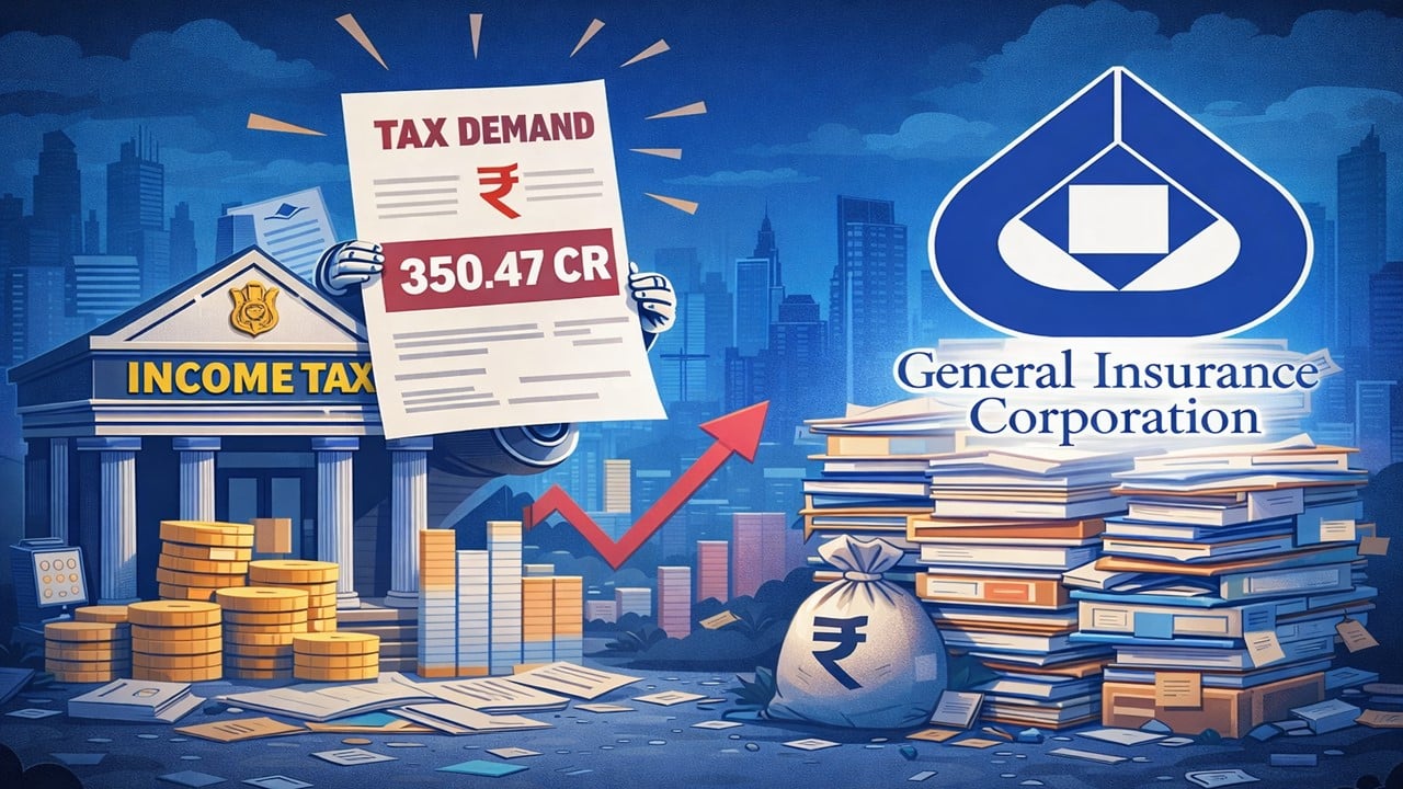 General Insurance Corporation of India Faces Rs 350.47 Crore Income Tax Demand