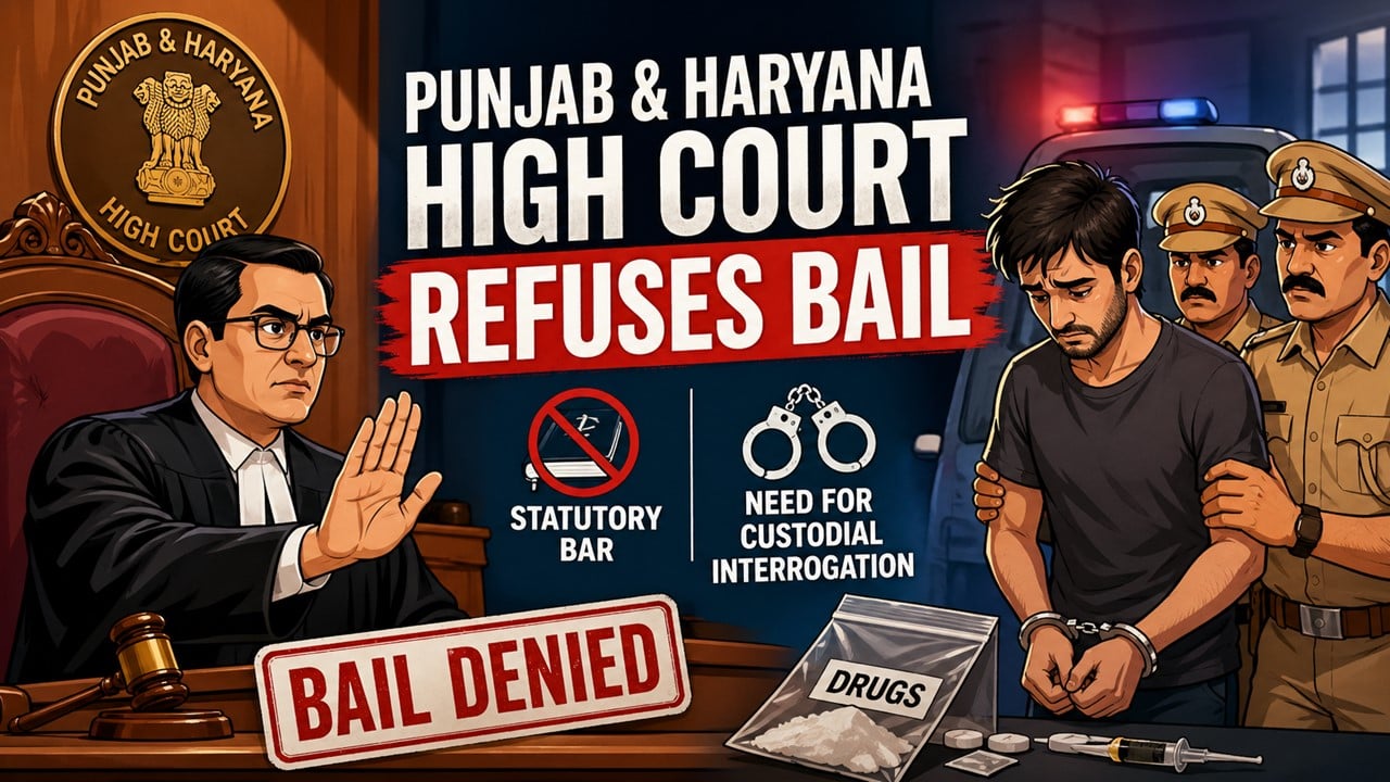 High Court Denies Anticipatory Bail in NDPS Case Involving Commercial Quantity