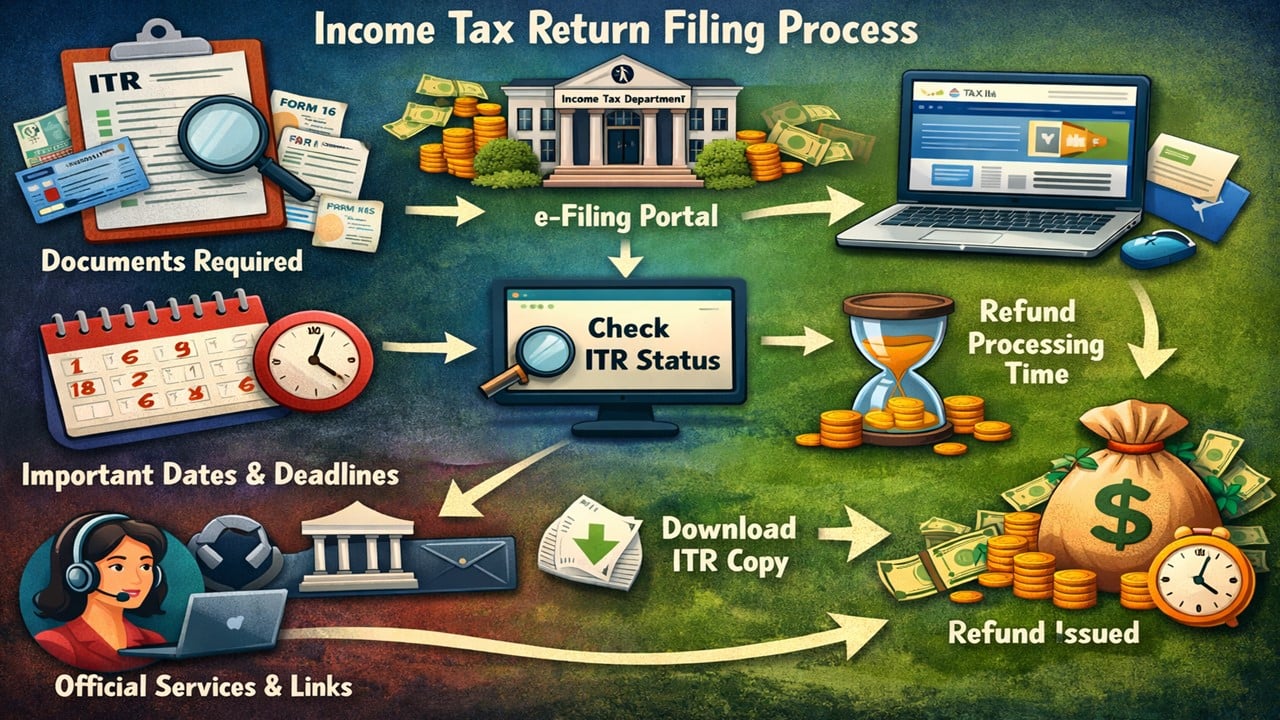 ITR Filing for TDS Refund: Complete Process, Documents and Timeline (FY 2025-26)