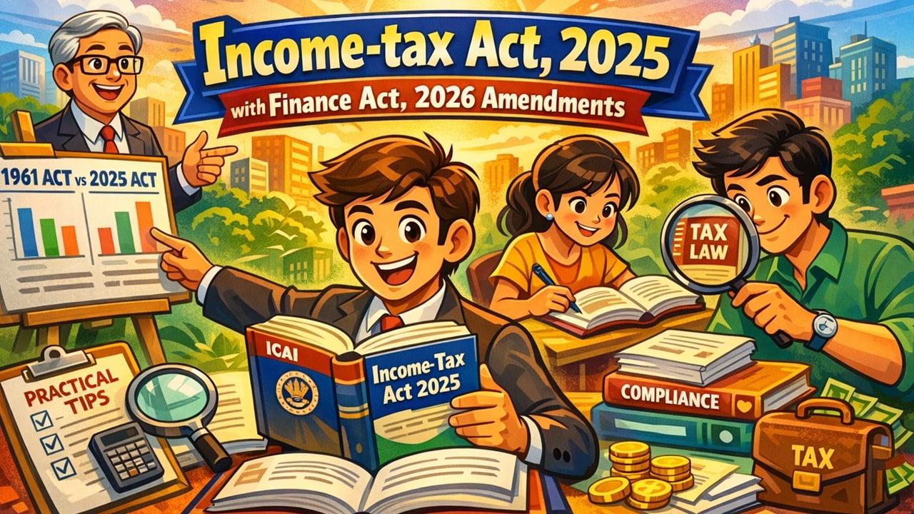 ICAI Issues a Comprehensive and Updated Guide on Income-Tax Act, 2025