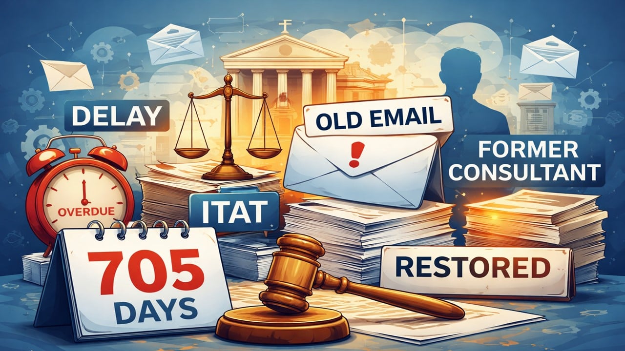 ITAT Condones 705-Days Delay and Restores Matter As Notices Sent to Former Consultant’s Email