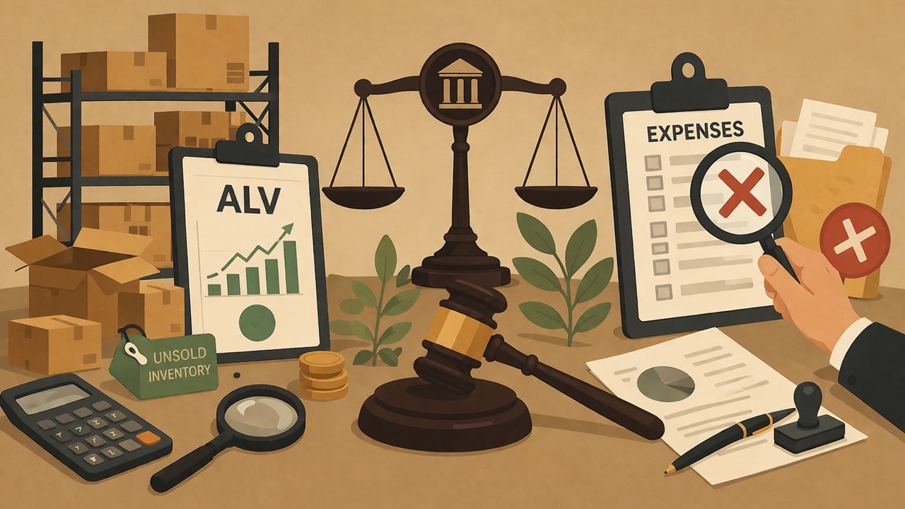 ITAT Fixes ALV on Unsold Inventory; Disallows Unsupported Expenses