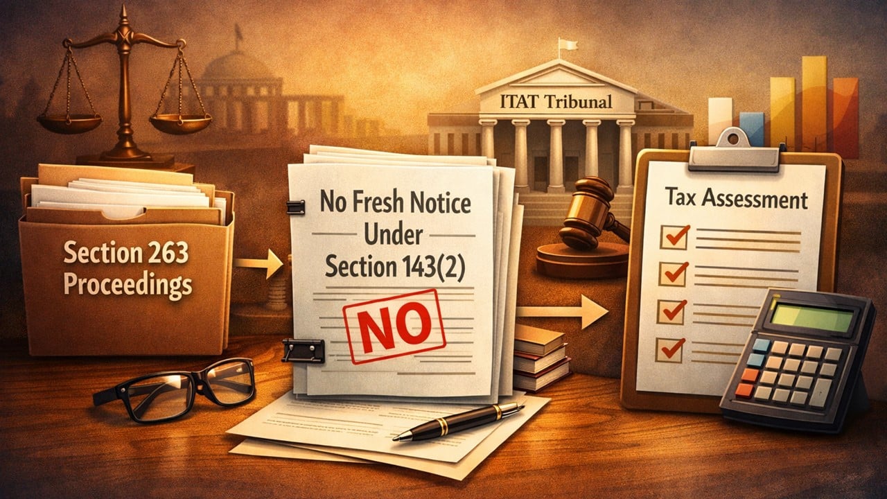 ITAT Holds No Fresh Section 143(2) Notice Required After Section 263