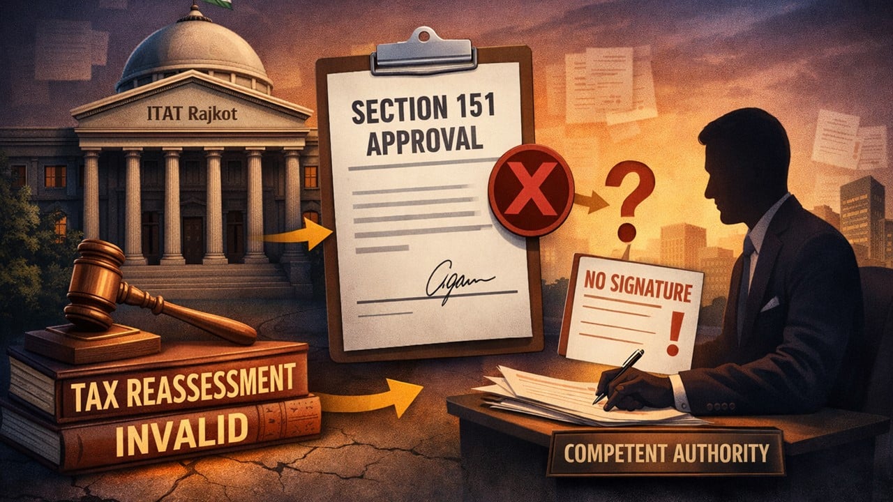 ITAT Invalidates Section 148 Reassessment Proceedings Over Lack of Valid Section 151 Approval
