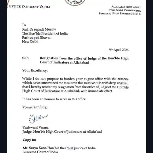 Allahabad High Court's Justice Yashwant Varma Resigns Amid Cash Controversy