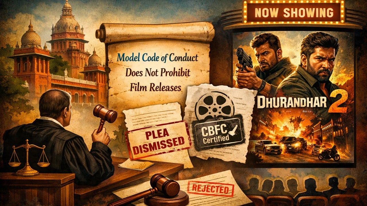 No MCC Bar on Film Releases: Madras HC Dismisses Plea Against ‘Dhurandhar 2’ Screening in Tamil Nadu