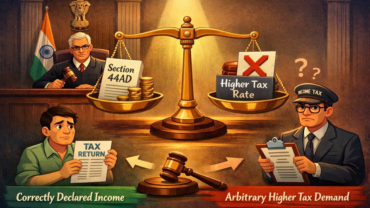 No Arbitrary Higher Tax Can Be Imposed When Presumptive Income Is Properly Declared: ITAT
