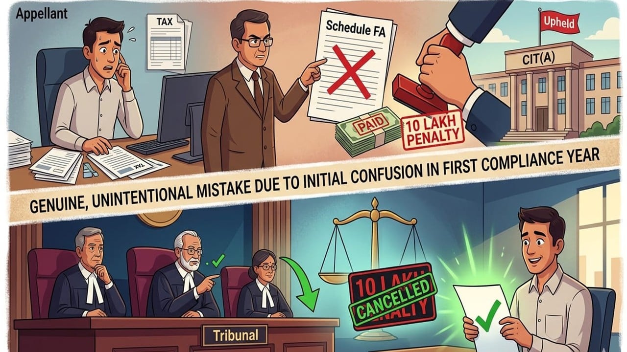 Employee Penalized Rs. 10L for Not Disclosing Foreign ESOPs: ITAT Deletes Penalty for Bona Fide Error