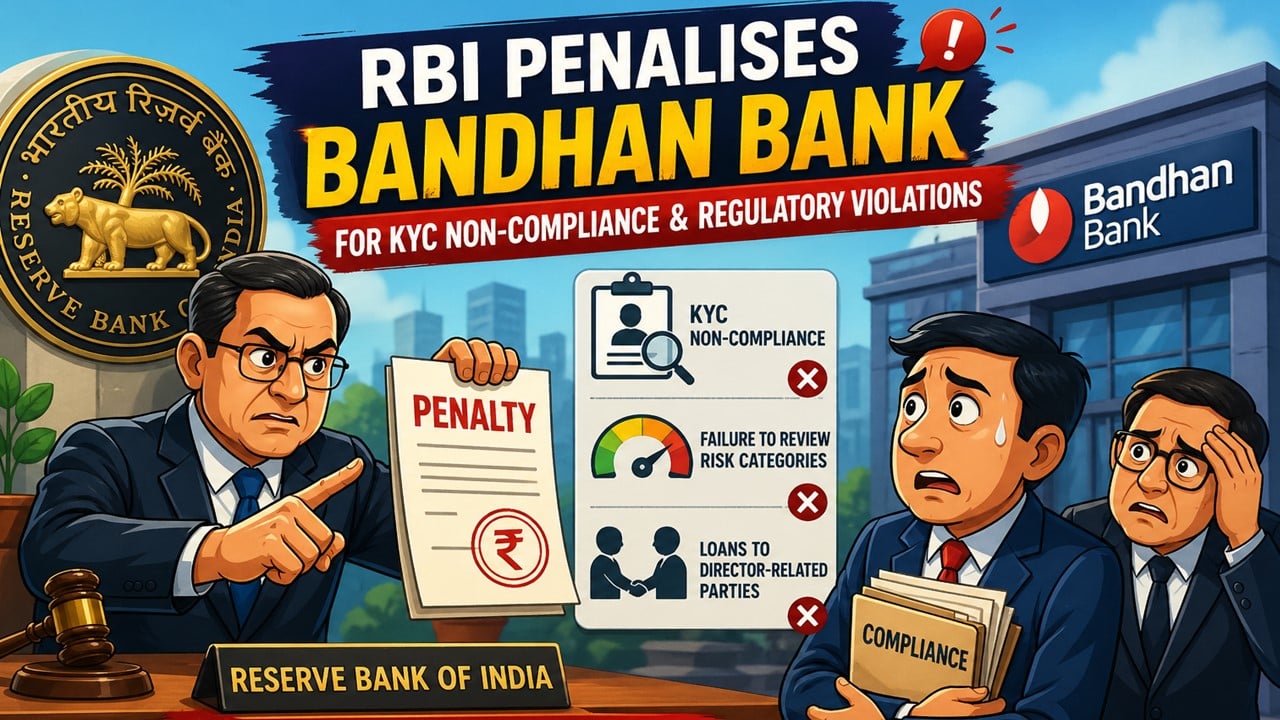 RBI imposes monetary penalty on Bandhan Bank for violation of Banking Regulations