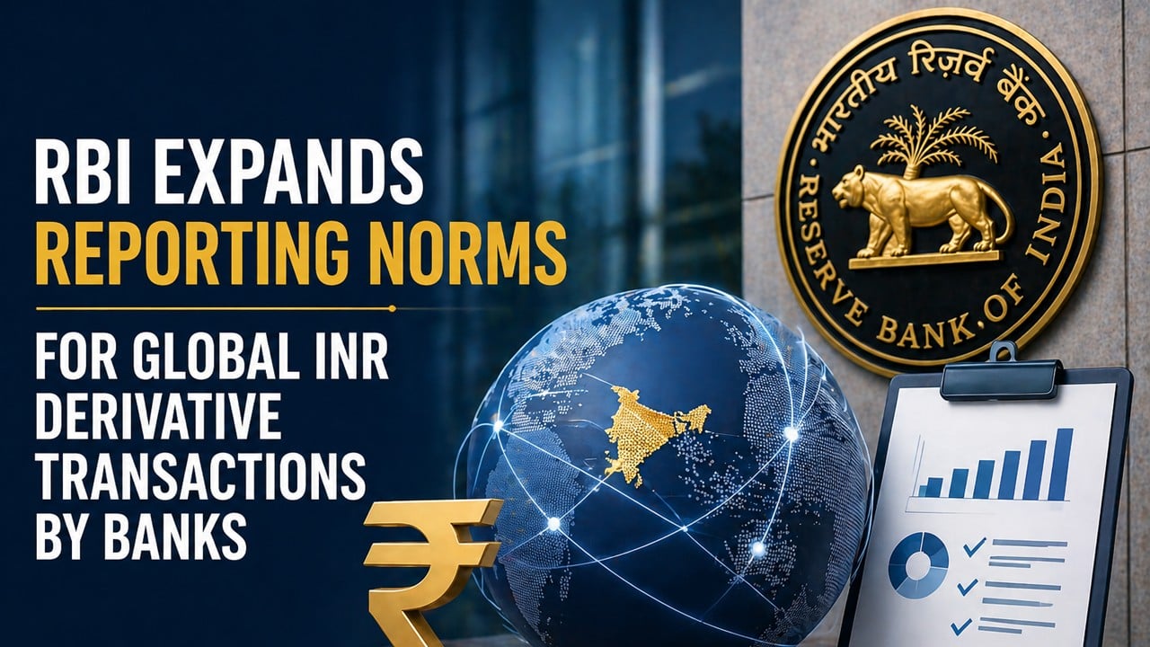 RBI Expands Reporting Norms for Global INR Derivative Transactions by Banks