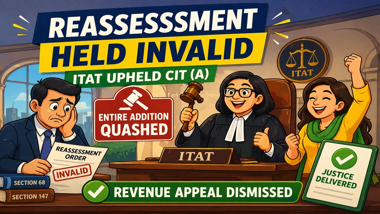 Reassessment held invalid for Late Income Tax Notice