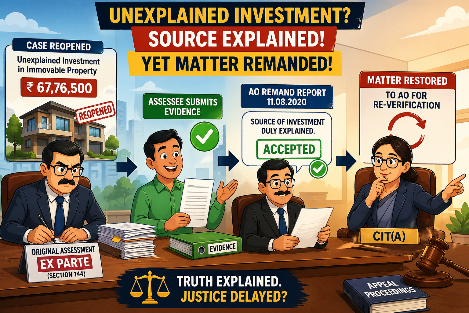 Taxpayer Wins: Tribunal Slams Unnecessary Re-investigation After Source of Funds Was Already Proven