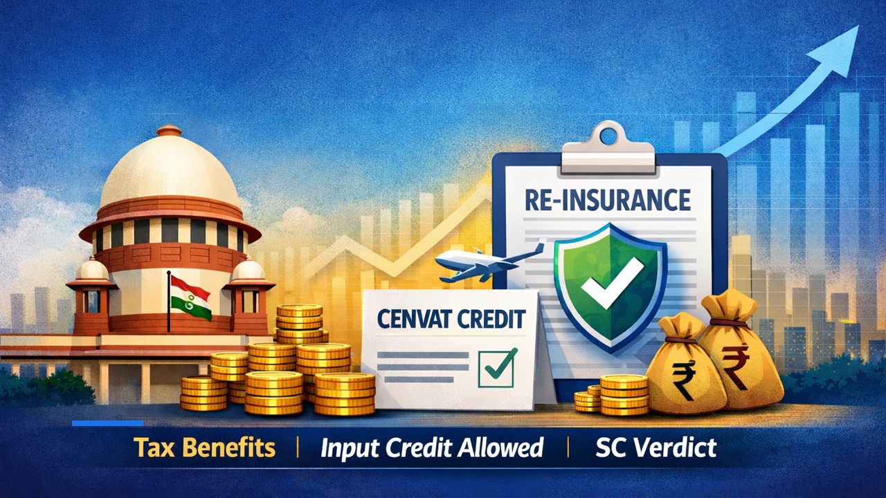 SC Upholds CENVAT Credit on Re-Insurance; Dismisses Revenue SLP