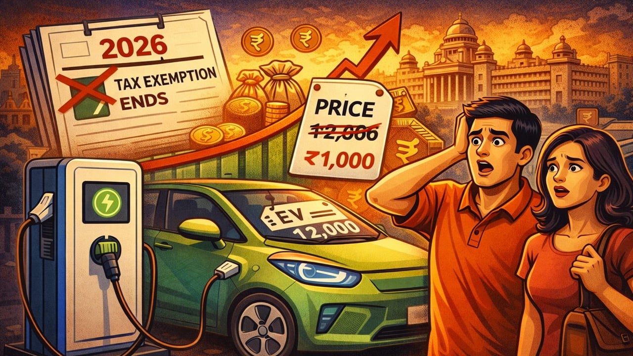 Karnataka Govt Ends 100% Tax Exemption on EVs in State, Effective April 2026 [Read Notification]