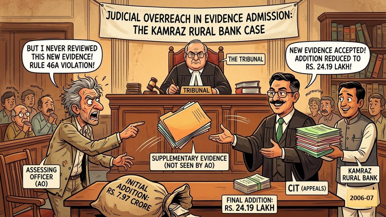 Big Tax Dispute: Rs 7.96 Cr Addition Slashed After New Evidence, But Rule 46A Ignored by AO