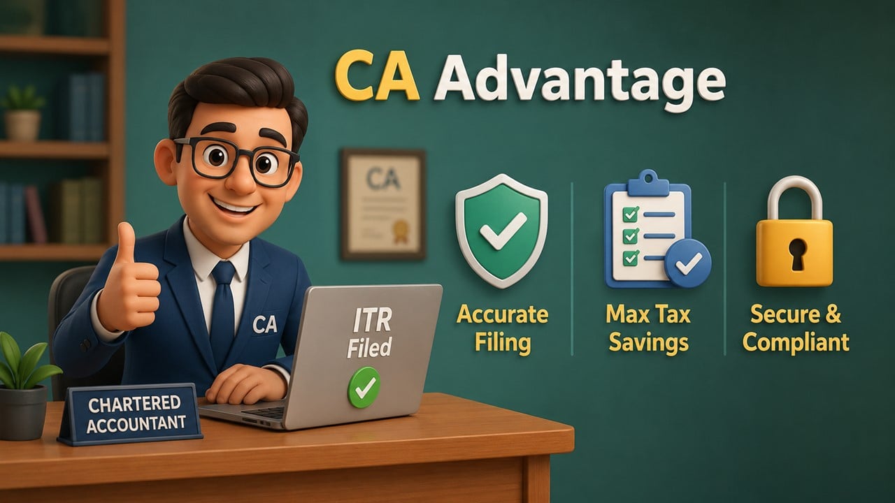 Benefits Of Filling ITR Through A “Chartered Accountant”