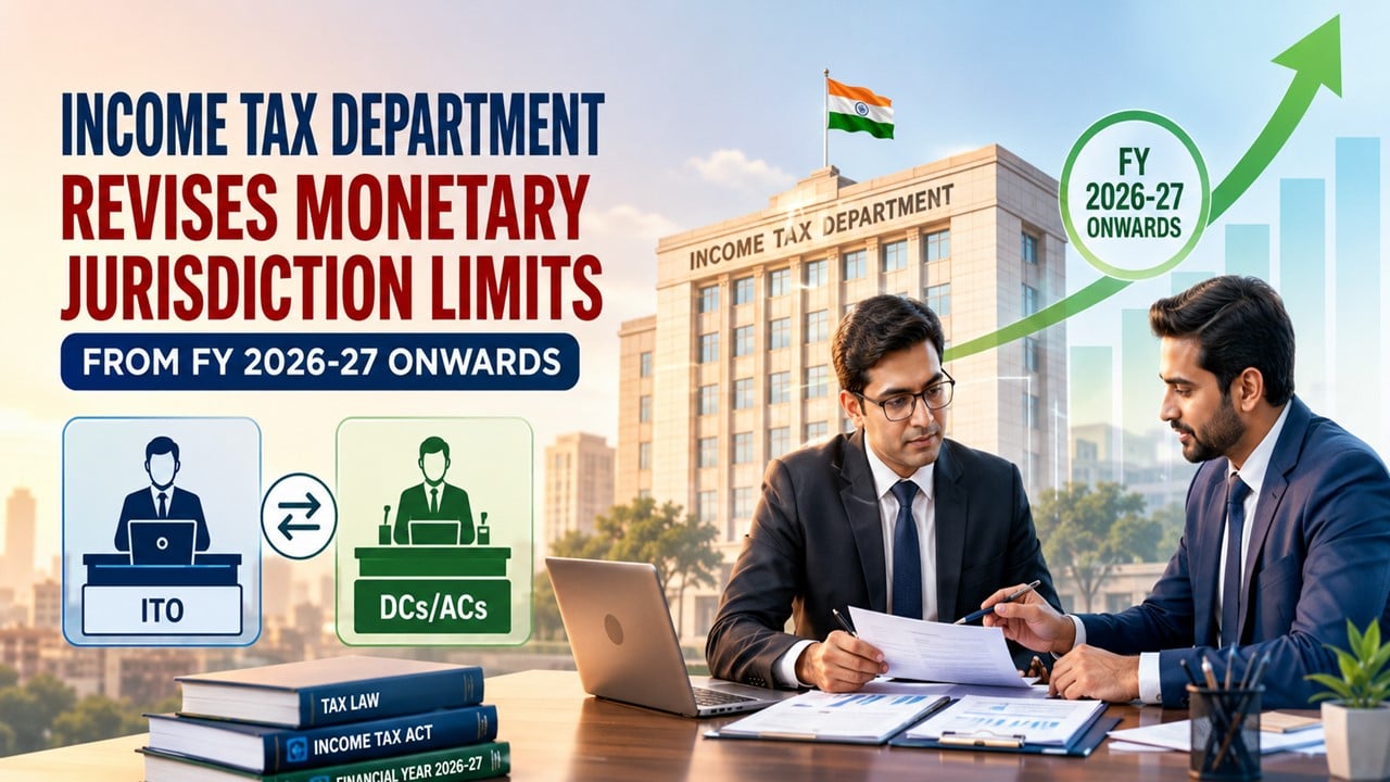 Income Tax: Delhi Govt revises monetary limits for assigning cases to ITOs and DCs/ACs from FY 2026-27