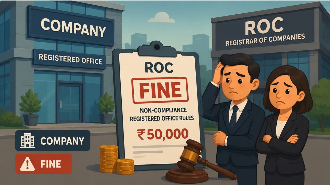 Company, Directors Fined by ROC for Non-Compliance with Registered Office Rules