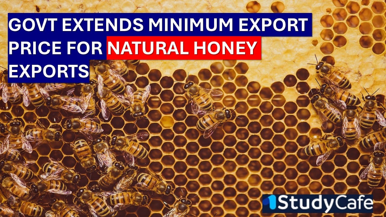 Government Extends Minimum Export Price for Natural Honey Exports under FTP 2023